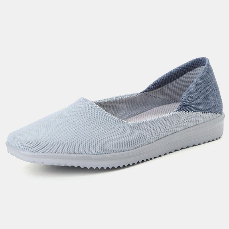 Damskie Buty Na Co Dzień Oddychające Siatkowe Buty Wsuwane Na Płótno