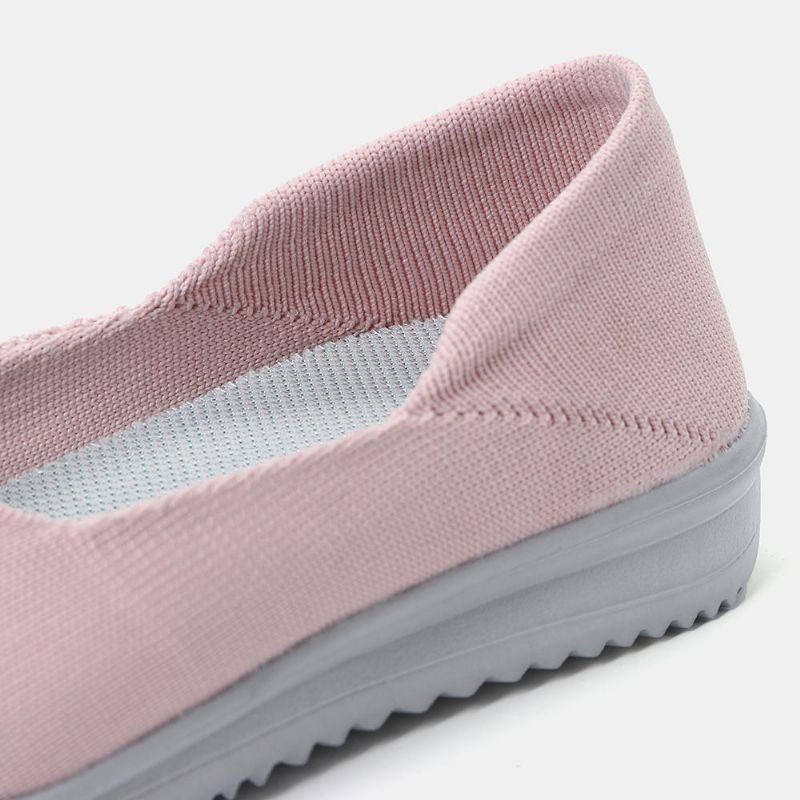 Damskie Buty Na Co Dzień Oddychające Siatkowe Buty Wsuwane Na Płótno