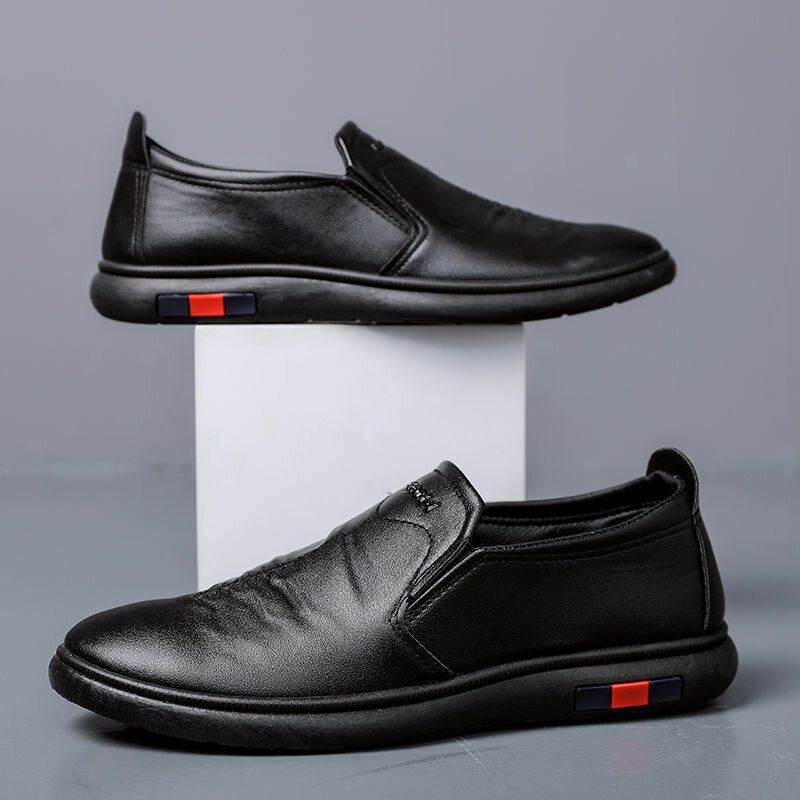 Męskie Buty Do Noszenia Na Co Dzień Biznesowe Codzienne Buty Ze Skóry Pu
