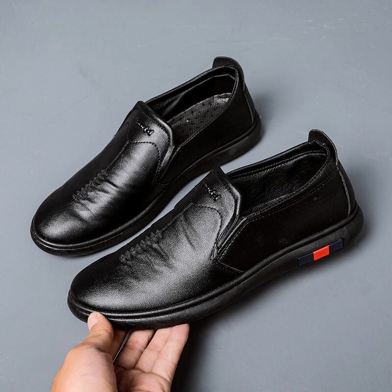 Męskie Buty Do Noszenia Na Co Dzień Biznesowe Codzienne Buty Ze Skóry Pu