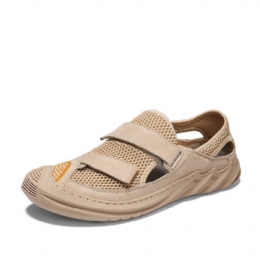 Męskie Buty Na Rzepy Oddychające Siatkowe Antypoślizgowe Buty Na Co Dzień