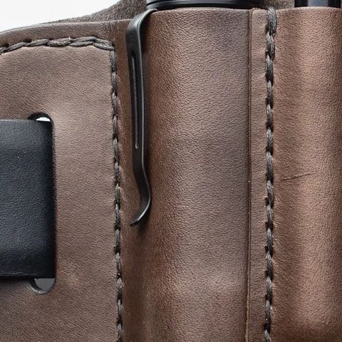 Męska Skórzana Retro Mini Easy Carry Multitool Organizer Torba Na Sprzęt Torba Na Pasek Torba Biodrowa Z Szlufką Na Pasek