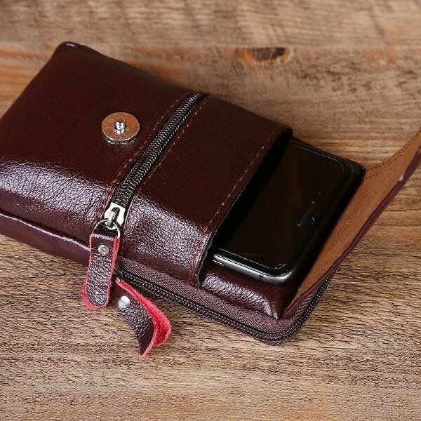 Męska Torba Na Talię W Stylu Retro Ze Sztucznej Skóry