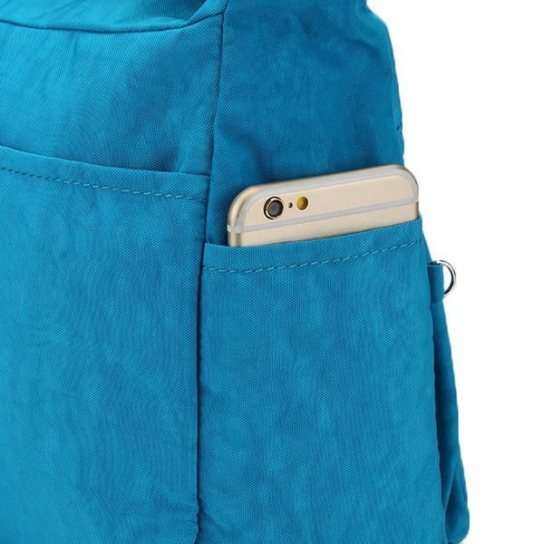 Damska Nylonowa Lekka Torba Na Co Dzień Na Zewnątrz Wodoodporna Torba Na Ramię Torba Crossbody