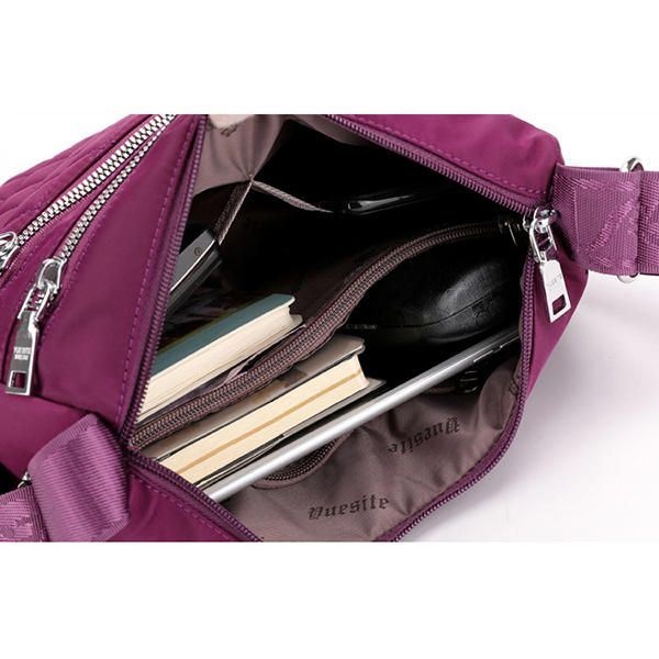 Damska Nylonowa Lekka Wodoodporna Torba Na Ramię Crossbody Bag