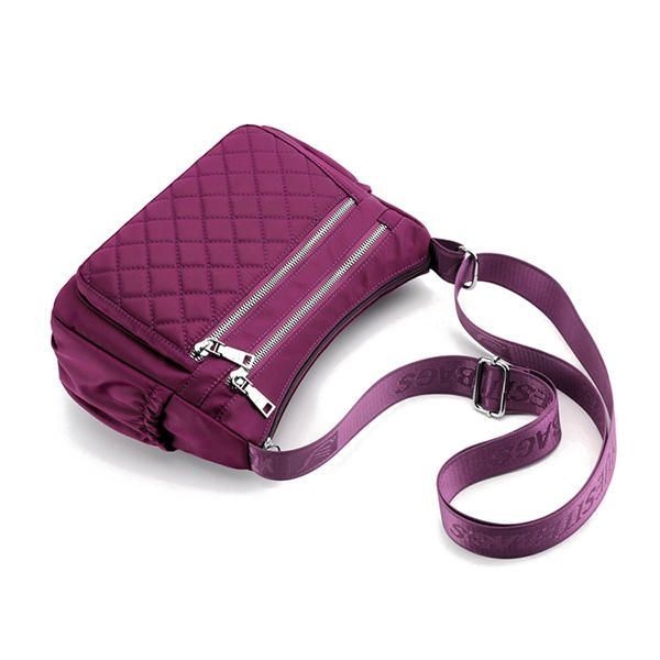 Damska Nylonowa Lekka Wodoodporna Torba Na Ramię Crossbody Bag