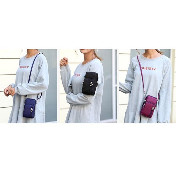 Damska Nylonowa Wodoodporna Torba Crossbody