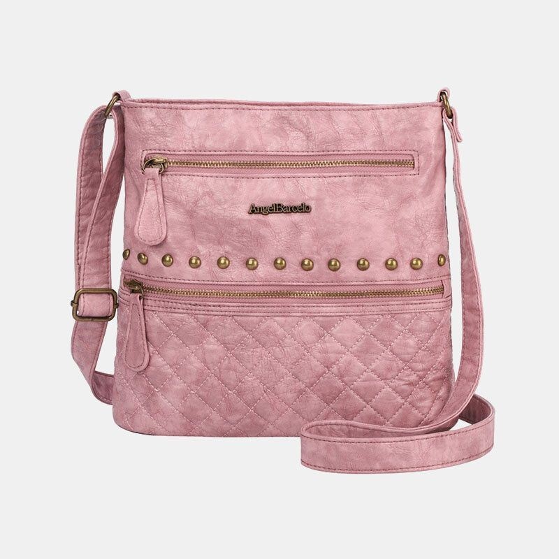 Damska Torba Na Ramię Z Wodoodpornym Sprzętem Argyle Anti-theft Crossbody Bag