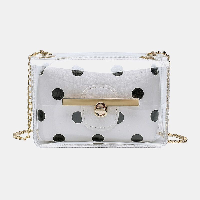 Kobiety 2-częściowy Łańcuszek Mini Codzienna Torba Na Ramię Crossbody