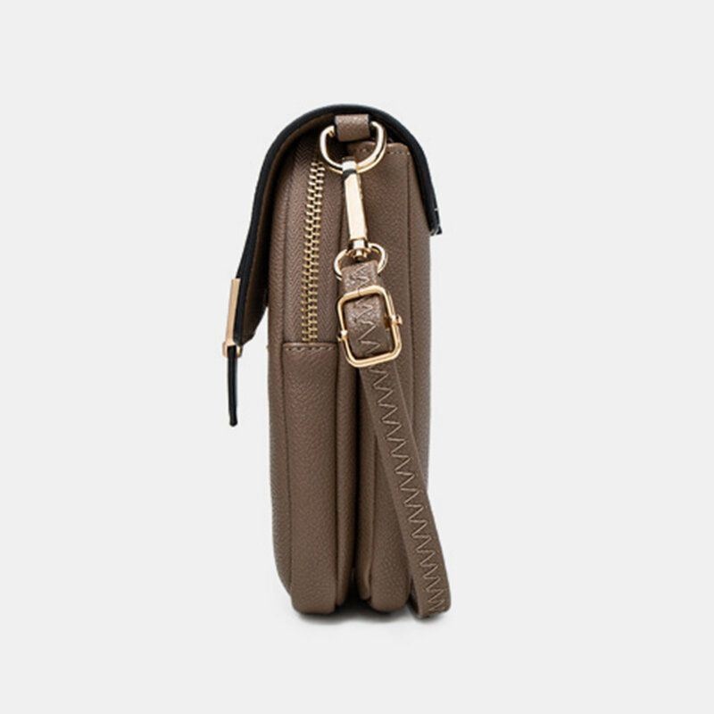 Kobiety Casual Patchwork 6.3-calowa Torba Na Telefon Crossbody Bag