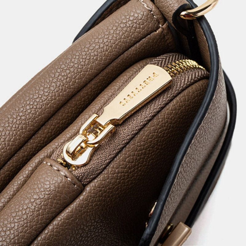 Kobiety Casual Patchwork 6.3-calowa Torba Na Telefon Crossbody Bag