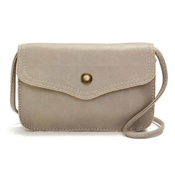 Kobiety Hasp Mini Torby Na Ramię Pu Skórzane Torby Na Telefon Etui Crossbody Torby