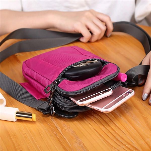 Kobiety Mężczyźni Lekkie Sportowe Torby Na Ramię Torby Crossbody Outdoor Running Torby Na Pas 6.44 Cala Torby Na Telefon