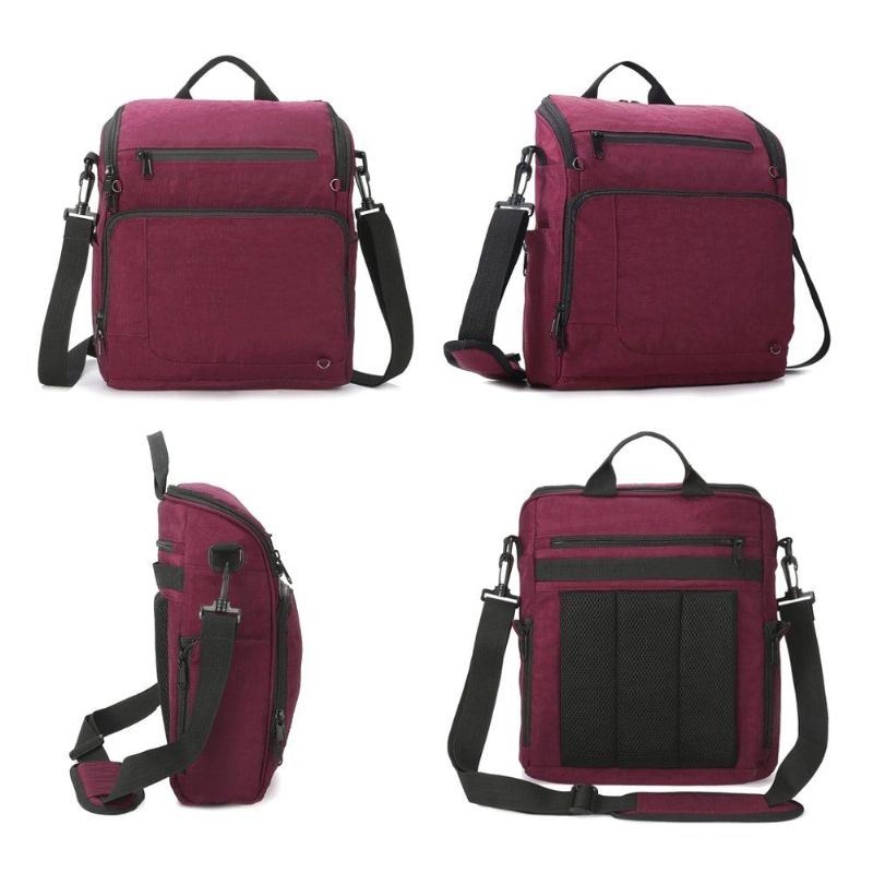 Kobiety Mężczyźni Nylonowa Torba Z Wieloma Kieszeniami Casual Crossbody