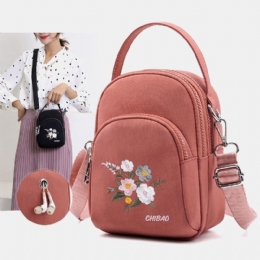 Kobiety Moda Kwiaty Wzór Torba Na Ramię