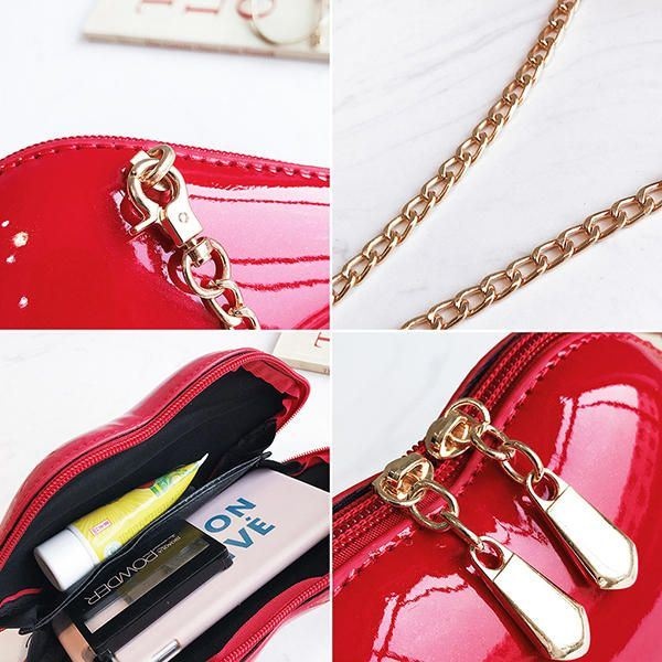 Kobiety Osobowość Usta Kształt Łańcucha Torba Na Ramię Torba Crossbody