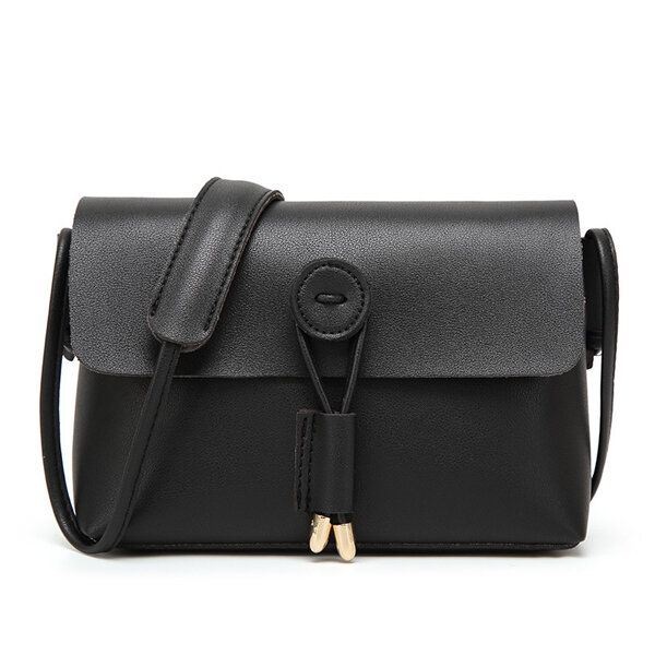 Kobiety Pu Skórzane Torby Na Ramię Klamki W Stylu Vintage Klapki Torby Crossbody Messenger Torby