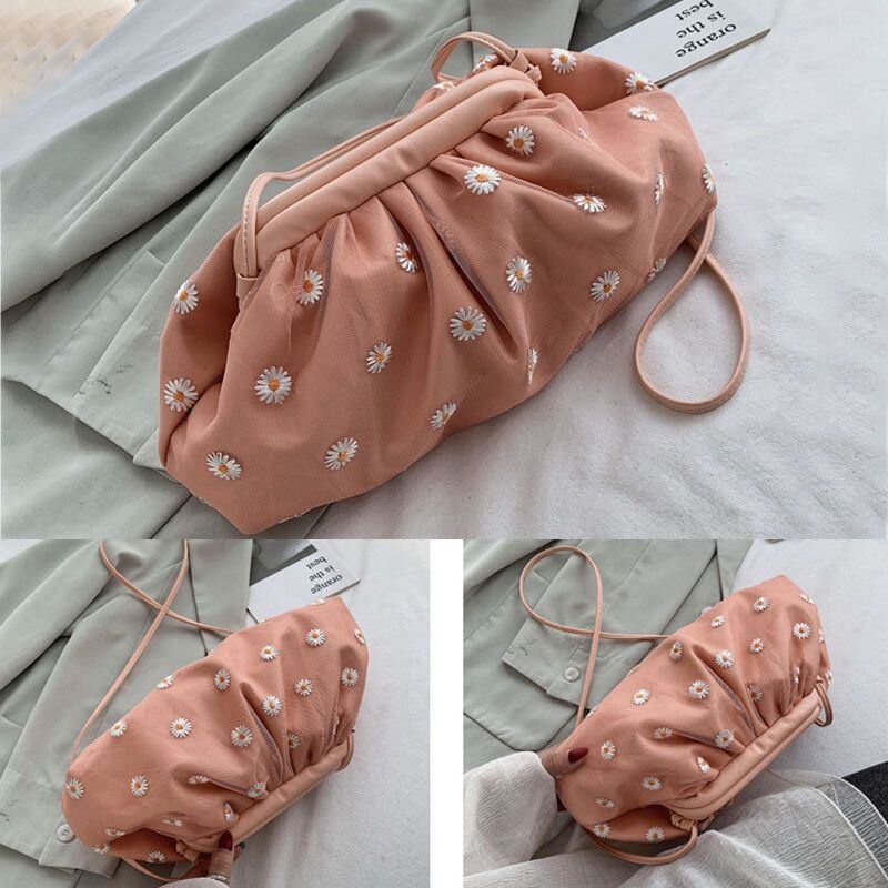 Moda Damska Daisy Koronkowa Torba Torba Na Ramię Crossbody