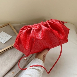 Moda Damska Tkania Solidna Torba Crossbody Torba Na Ramię Torba Sprzęgła