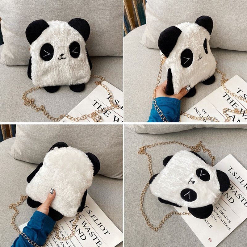 Zimowe Igrzyska Olimpijskie Kobiet Pekin 2022 Śliczna Panda Torba Crossbody Torba Na Ramię