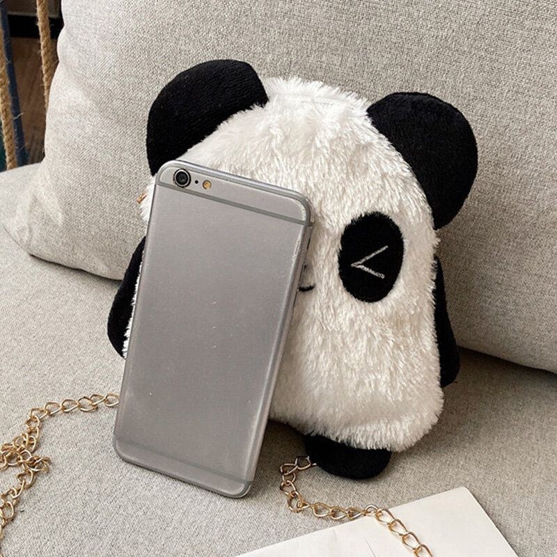Zimowe Igrzyska Olimpijskie Kobiet Pekin 2022 Śliczna Panda Torba Crossbody Torba Na Ramię