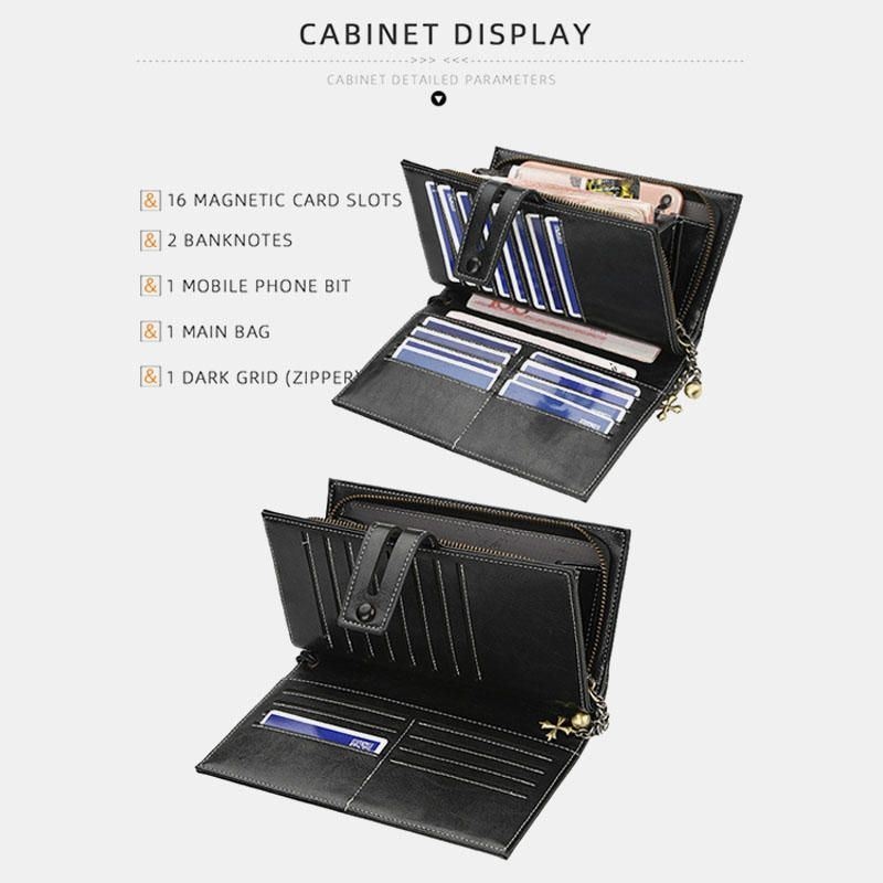 Baellerry Women Long Wallet Money Card Torebka Sprzęgła Bag