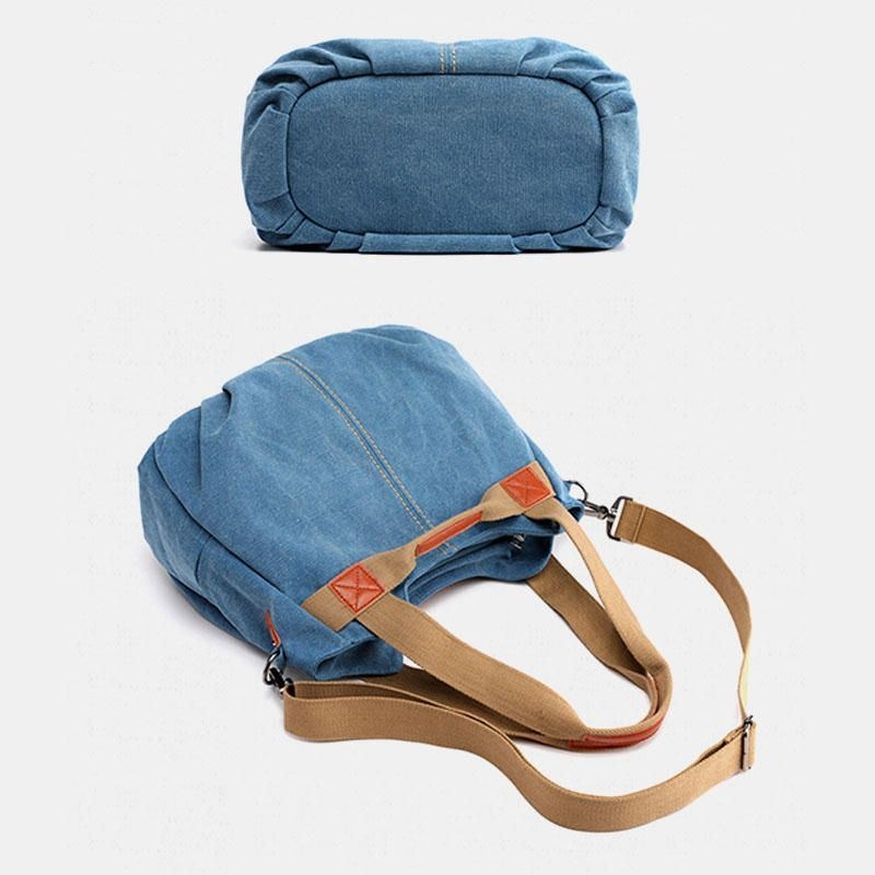 Damska Torebka Płócienna O Dużej Pojemności Na Ramię Torby Crossbody