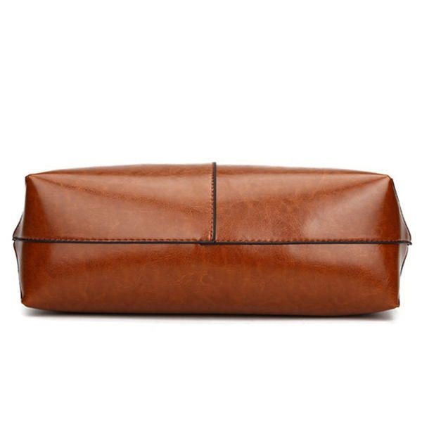 Damska Torebka Ze Skóry Olejnej Torba Retro Crossbody