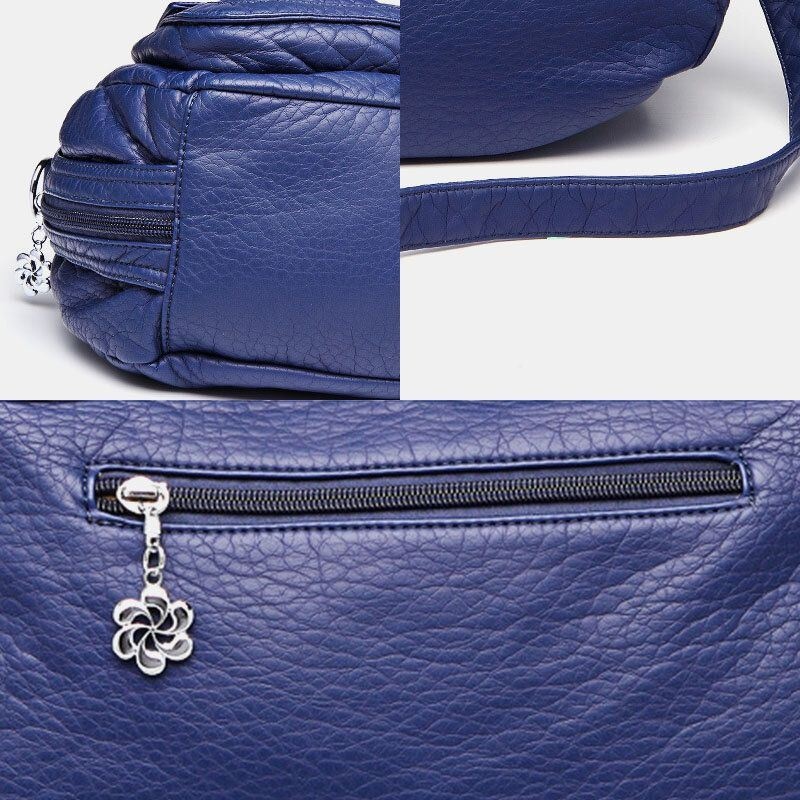 Damska Wodoodporna Antykradzieżowa Torba O Dużej Pojemności Crossbody Torba Na Ramię Torebka Na Ramię