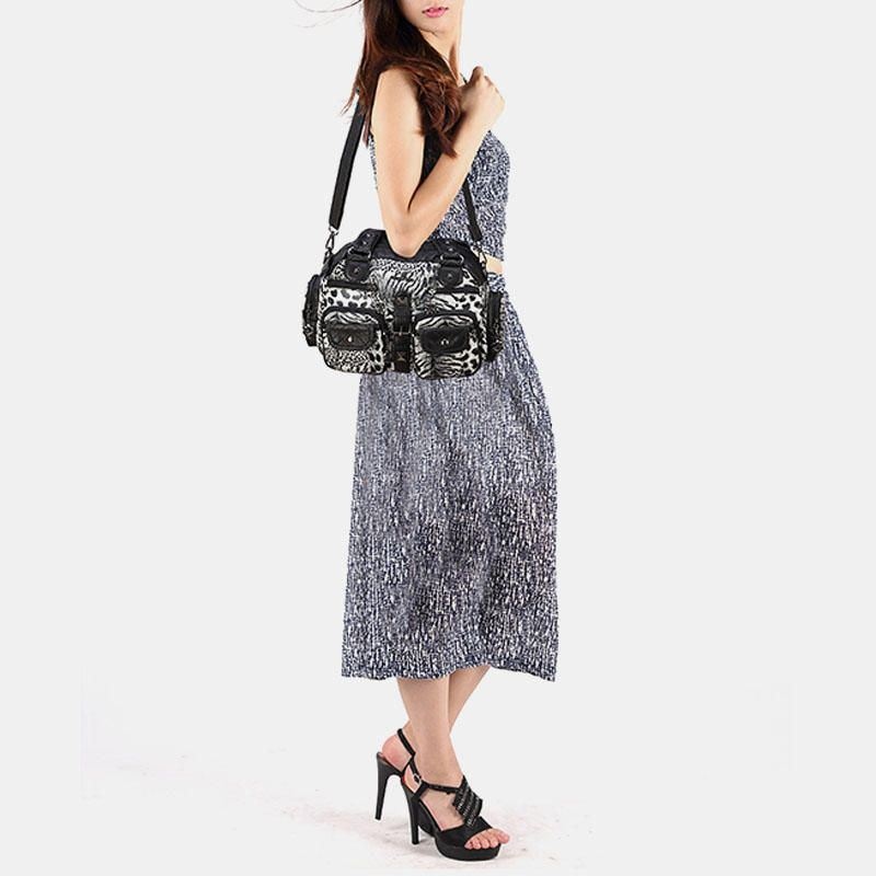 Damska Wodoodporna Torebka Ze Wzorem Zwierzęcym Crossbody Bag