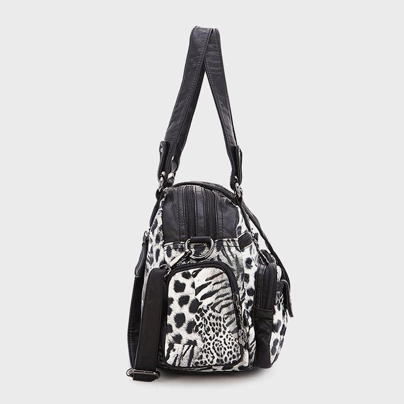 Damska Wodoodporna Torebka Ze Wzorem Zwierzęcym Crossbody Bag