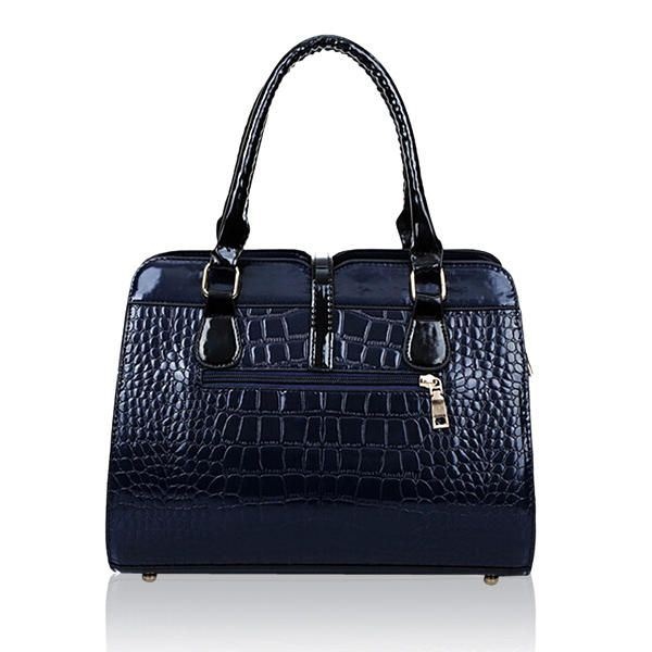 Torebki Damskie Ze Wzorem Krokodyla Torebki Na Ramię Ze Skóry Lakierowanej Torby Crossbody