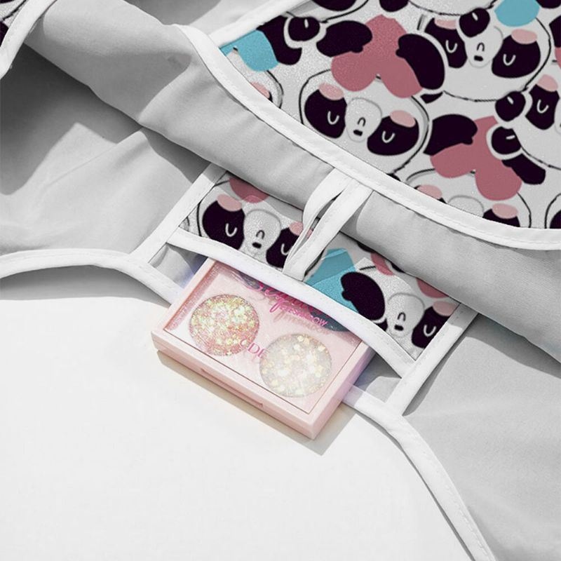 Zima 2022 Cute Panda Drukarnie Torebka Kobiety Mężczyźni Torba Na Ramię