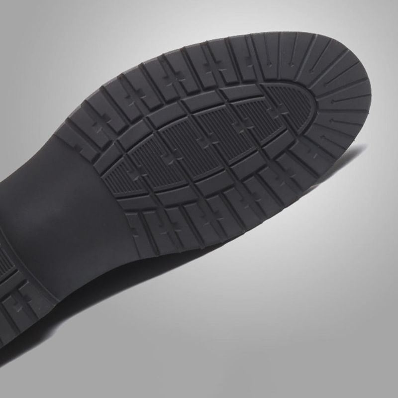 Męskie Zapinane Na Rzep Miękkie Podeszwy Ze Skóry Bydlęcej Casual Business Oxfords