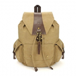 Casual Vintage Męskie Plecaki Canvas Women Backpack School Bags