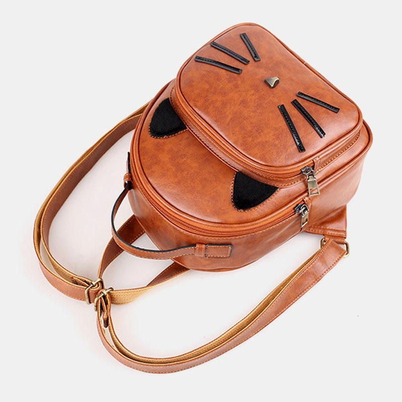 Damska Torba Crossbody Cat Pattern Torebka Crossbody Torba Plecak Na Randkę Na Zewnątrz