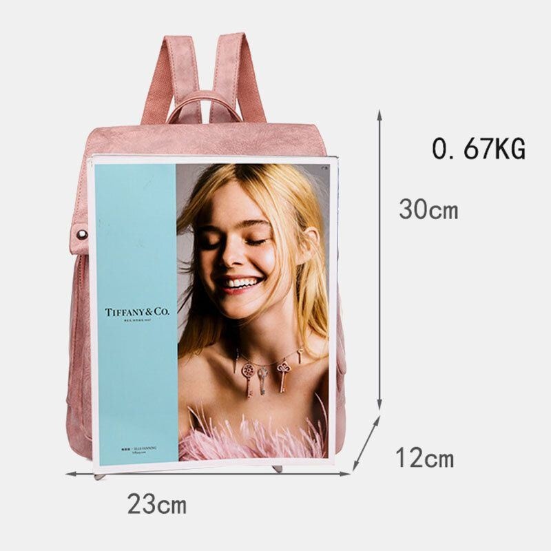 Kobiety Pu Skórzane Kieszenie Z Wieloma Kieszeniami Wewnętrzna Torba Z Guzikami Magnetycznymi W Stylu Vintage Prosta Torba Na Laptopa Ze Sznurkiem