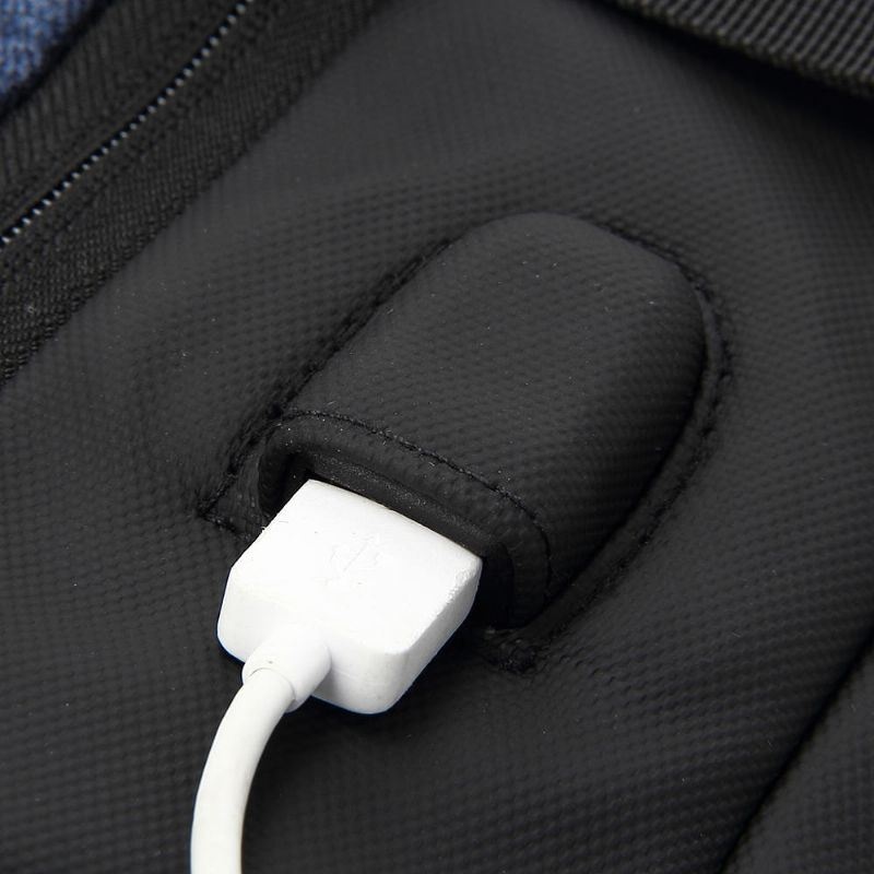Męska Torba Podróżna O Dużej Pojemności Usb Charge Backpack