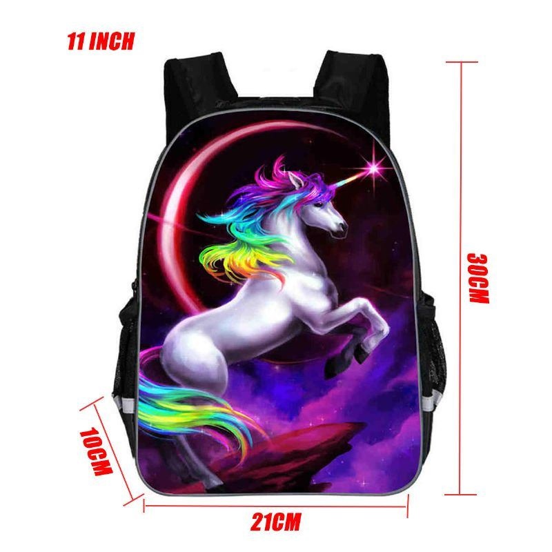 Moda Damska Magiczna Tęcza Moda Tornister Plecak Podróżny Plecak Dziecięcy Prezent
