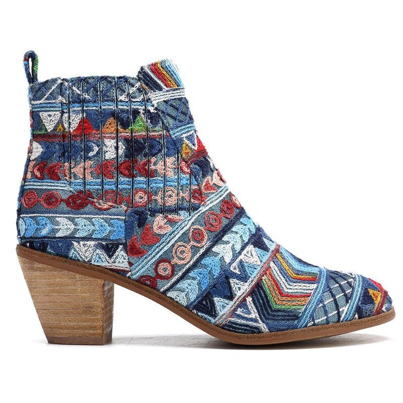 Damskie Buty Z Gumką W Stylu Boho