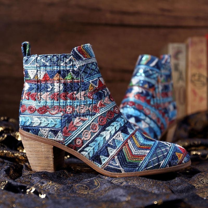 Damskie Buty Z Gumką W Stylu Boho