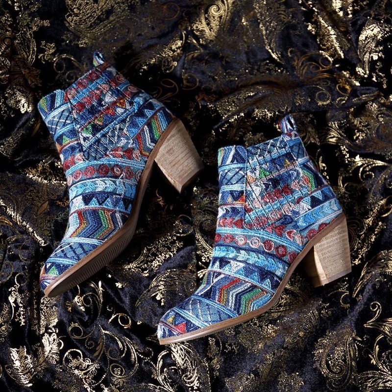 Damskie Buty Z Gumką W Stylu Boho