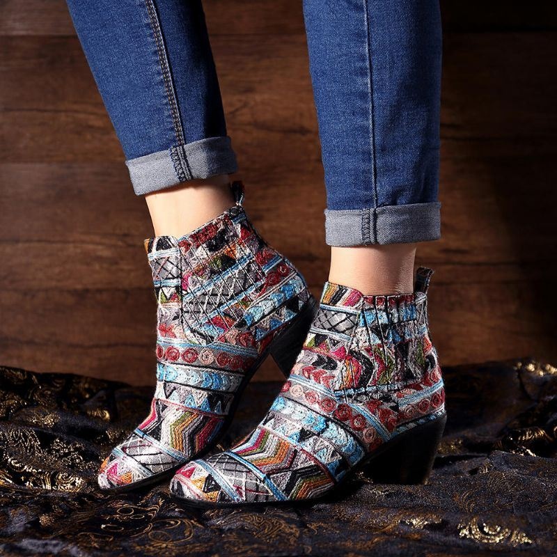 Damskie Buty Z Gumką W Stylu Boho