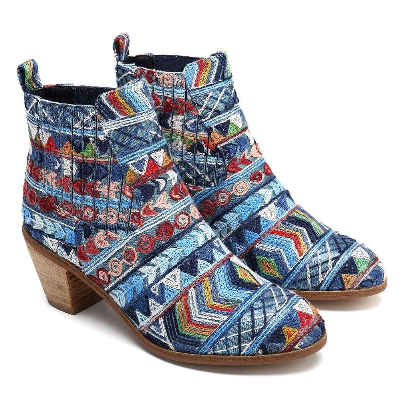 Damskie Buty Z Gumką W Stylu Boho