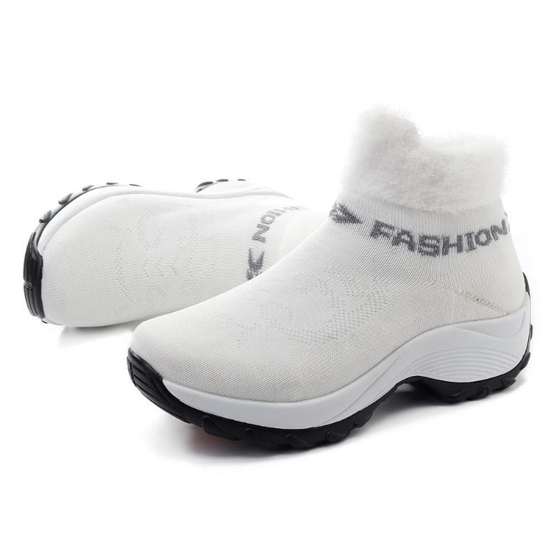 Damskie Plus Size Casual Wygodna Podszewka Outdoor Snow Boots