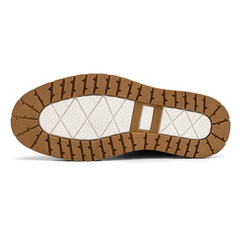 Męskie Wodoodporne Wygodne Sznurowane Buty Z Mikrofibry Na Zewnątrz