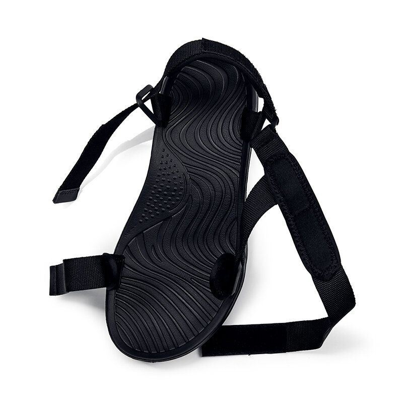 Męskie Wygodne Sandały Plażowe Colorblock Sport Hook Loop