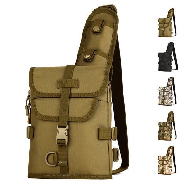 Mężczyźni Kobiety Outdoor Tactical Torba Na Ramię Podwójnego Użytku Sportowy Wielofunkcyjny Plecak Turystyczny