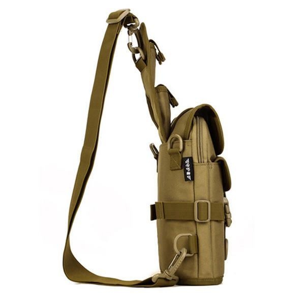 Mężczyźni Kobiety Outdoor Tactical Torba Na Ramię Podwójnego Użytku Sportowy Wielofunkcyjny Plecak Turystyczny