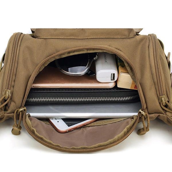 Mężczyźni Nylon Outdoor Wodoodporna Taktyczna Torba Na Ramię Torba Na Klatkę Piersiową Torba Na Pas Torba Crossbody